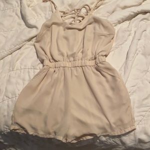 Poetry Cream colored romper